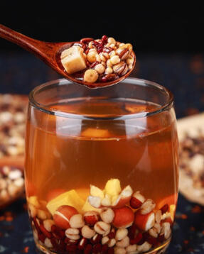 Beans Barley Poria